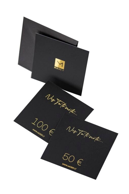 moss9 A gift voucher dovanu kuponas