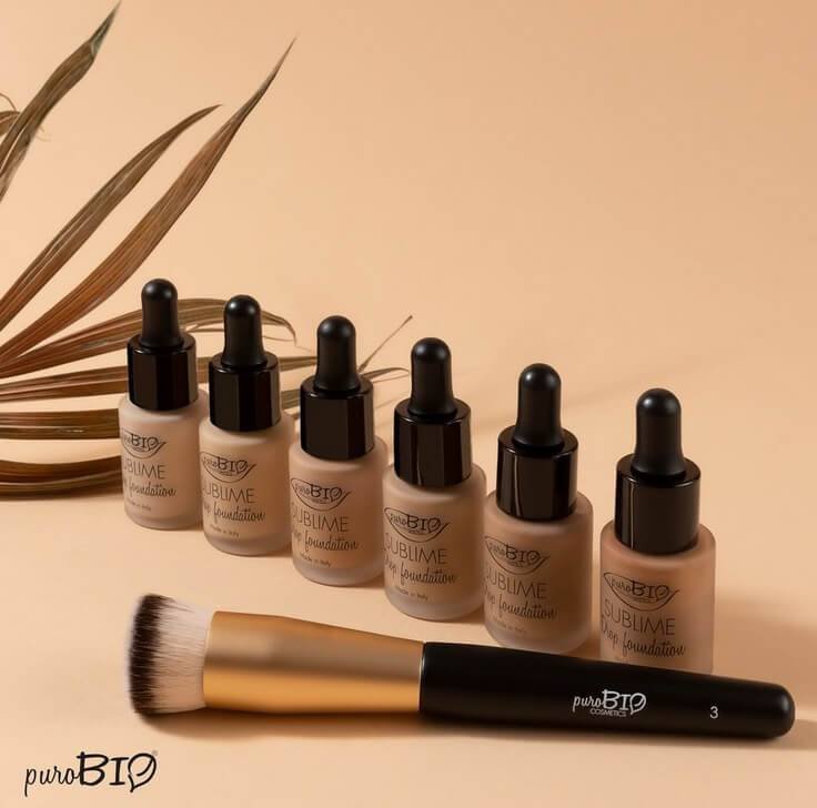 purobio moss9 cosmetics sublime drop foundation skystas makiazo pagrindas
