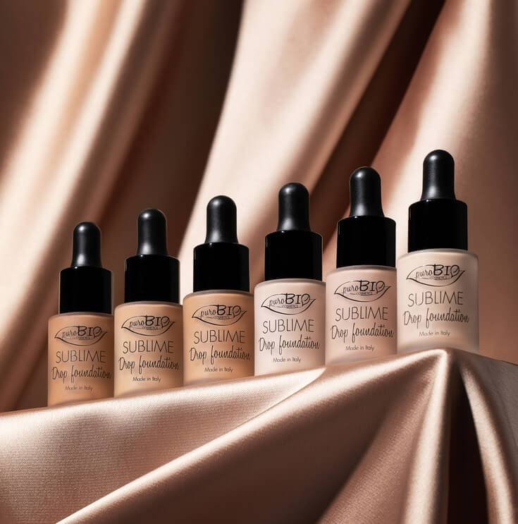 purobio moss9 cosmetics sublime drop foundation skystas makiazo pagrindas
